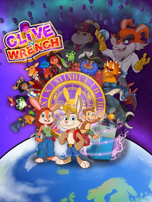 Copertina del videogioco Clive ‘N’ Wrench