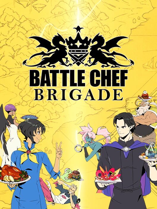 Copertina del videogioco Battle Chef Brigade.