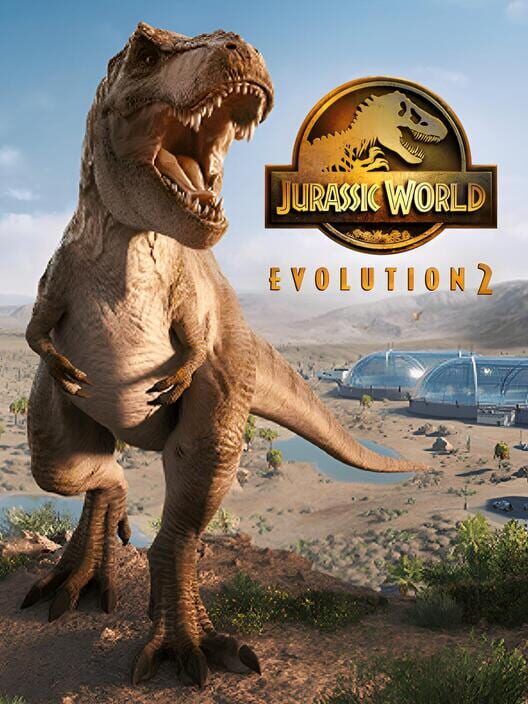 Copertina ufficiale del videogioco Jurassic World Evolution 2