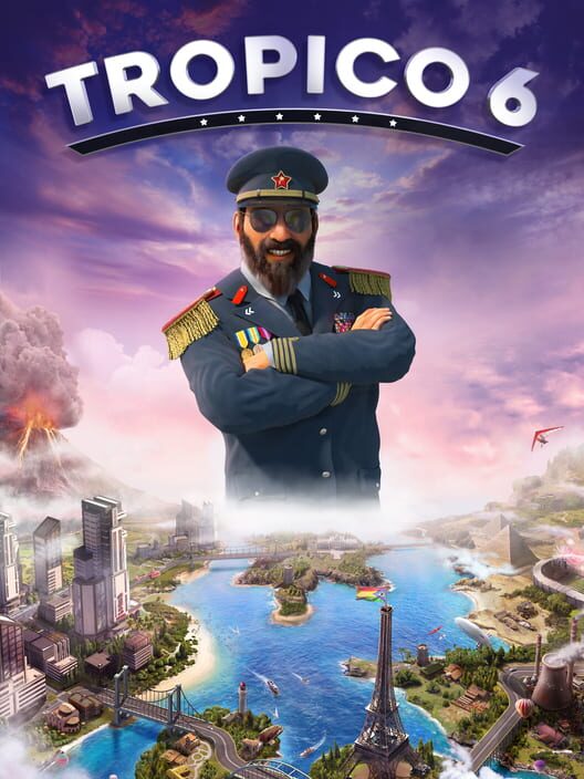 Copertina ufficiale del videogioco Tropico 6