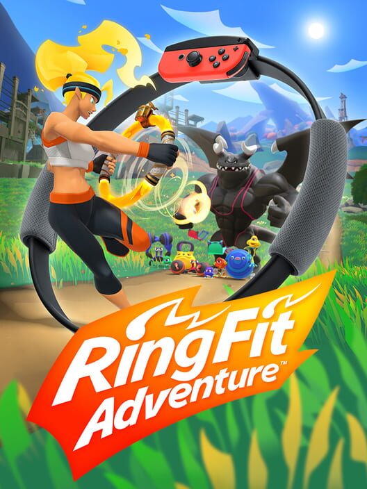 Copertina del gioco Ring Fit Adventure