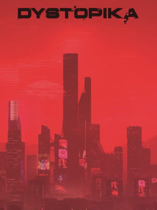 Copertina ufficiale del videogioco Dystopika