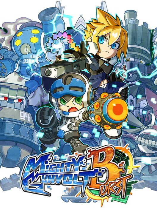 Copertina ufficiale del videogioco Mighty Gunvolt Burst