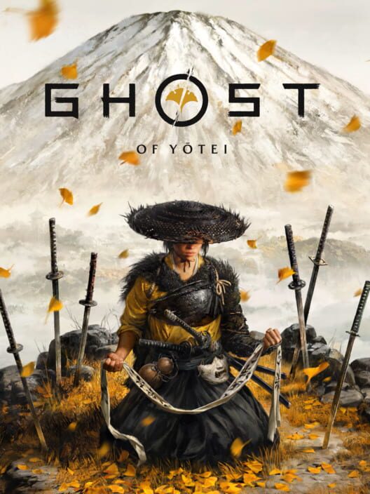 Immagine ufficiale di copertina del videogioco Ghost of Yōtei.
