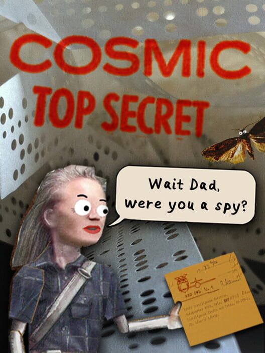 Copertina ufficiale del videogioco Cosmic Top Secret
