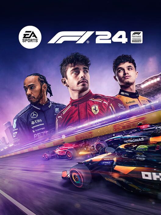 Copertina del videogioco F1 24