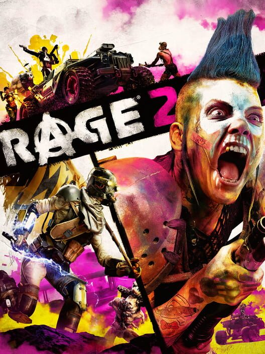 Copertina ufficiale del gioco Rage 2