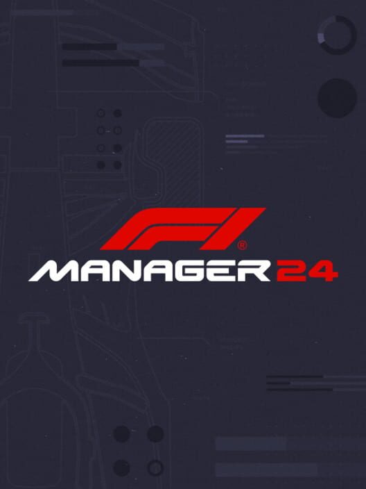 Copertina ufficiale del videogioco F1 Manager 2024, immagine promozionale fornita dal servizio IGDB.
