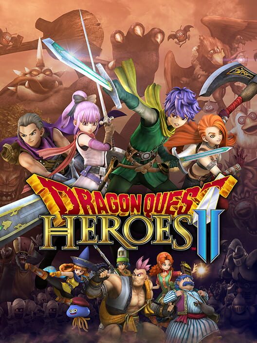 Copertina del videogioco Dragon Quest Heroes II.