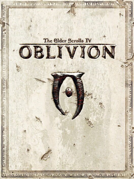 Copertina ufficiale del videogioco The Elder Scrolls IV: Oblivion