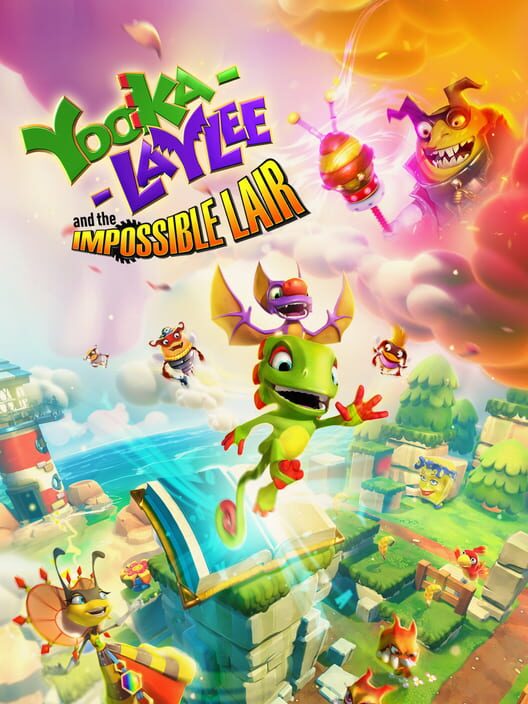 Copertina ufficiale di Yooka-Laylee and the Impossible Lair