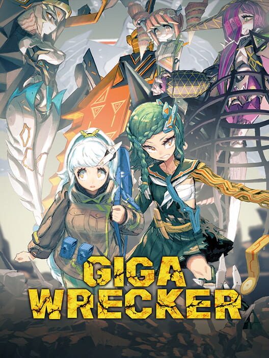 Copertina ufficiale del videogioco Giga Wrecker