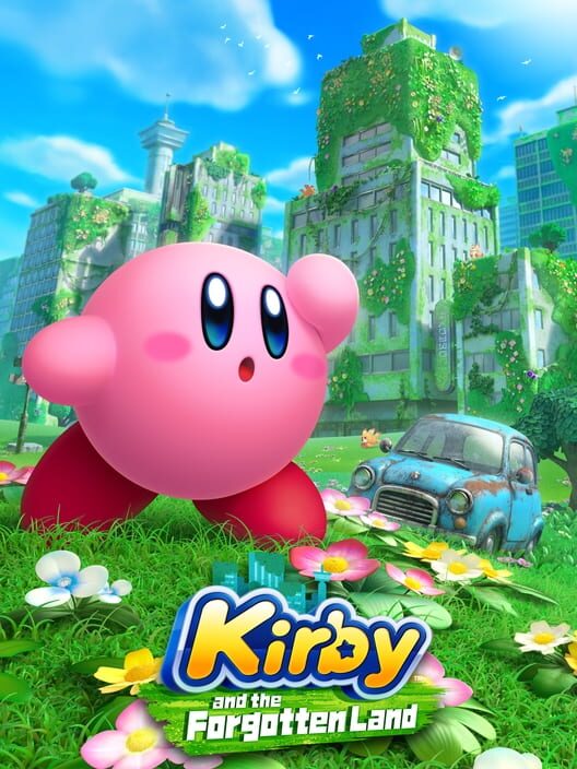 Copertina ufficiale del videogioco Kirby e la terra perduta