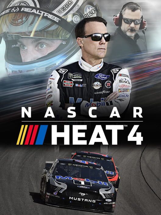 Copertina del videogioco NASCAR Heat 4