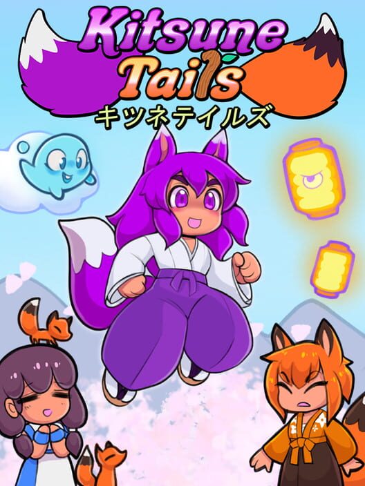Copertina ufficiale del videogioco Kitsune Tails, immagine promozionale fornita dal servizio IGDB.