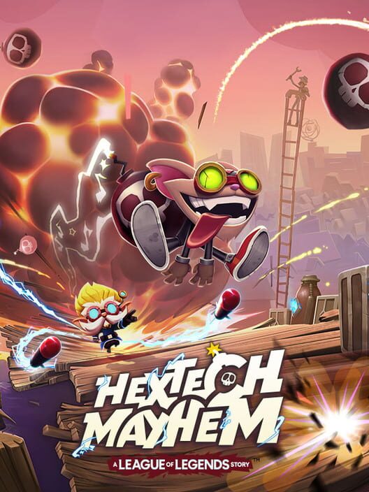 Copertina di Hextech Mayhem: A League of Legends Story