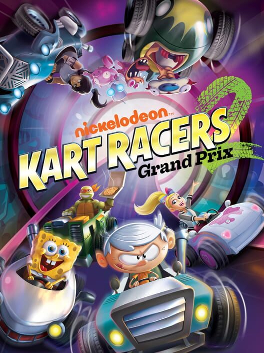 Copertina del videogioco Nickelodeon Kart Racers 2: Grand Prix