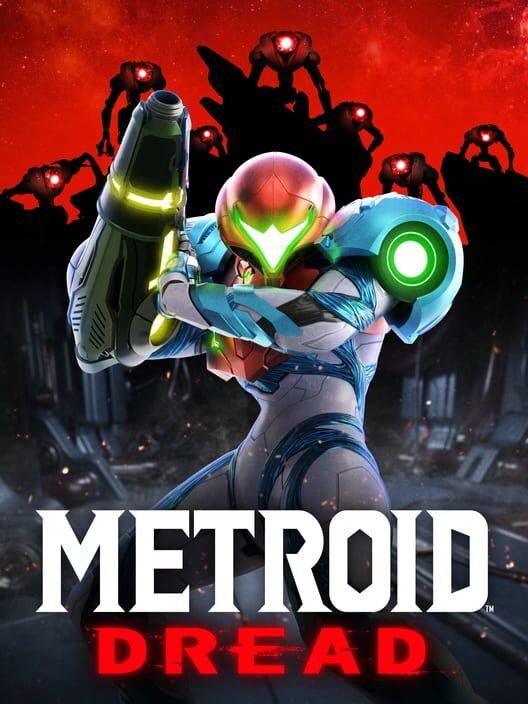 Copertina ufficiale del videogioco Metroid Dread