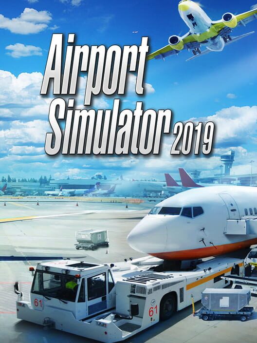 Copertina ufficiale del videogioco Airport Simulator 2019