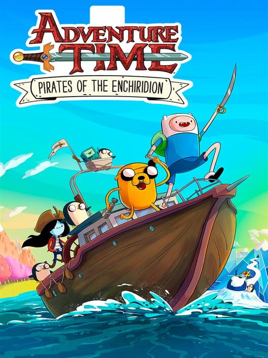 Copertina ufficiale del videogioco Adventure Time: Pirates of the Enchiridion
