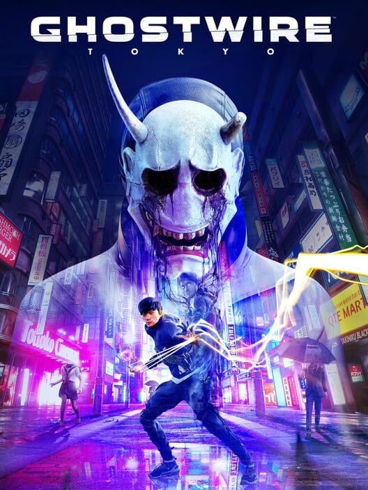 Copertina ufficiale del videogioco GhostWire: Tokyo
