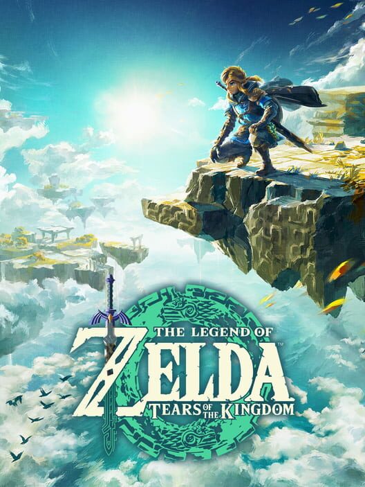 Copertina del videogioco The Legend of Zelda: Tears of the Kingdom.