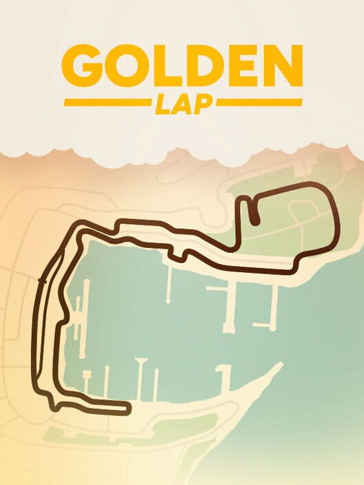 Copertina ufficiale del videogioco Golden Lap.