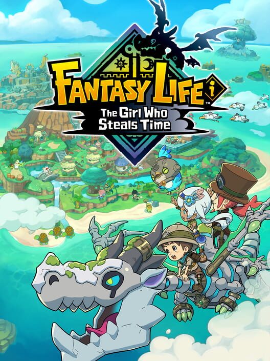 Copertina ufficiale del videogioco Fantasy Life i: The Girl Who Steals Time.