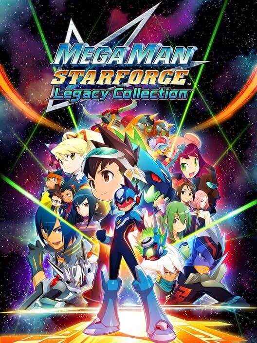 Copertina del videogioco Mega Man Star Force Legacy Collection.