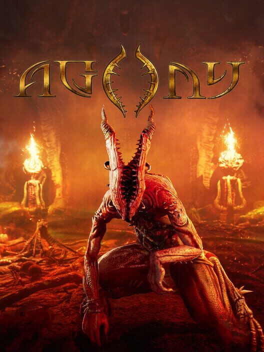Copertina ufficiale del videogioco Agony