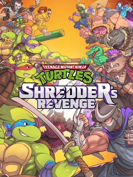 Copertina ufficiale del videogioco Teenage Mutant Ninja Turtles: Shredder’s Revenge