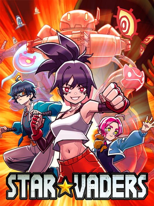 Copertina ufficiale del videogioco StarVaders