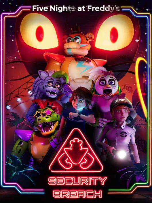 Copertina del videogioco Five Nights at Freddy's: Security Breach.