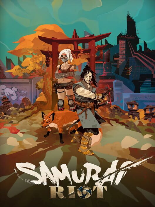 Copertina ufficiale del videogioco Samurai Riot.