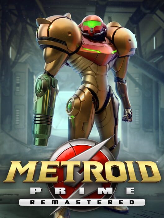 Copertina ufficiale del videogioco Metroid Prime Remastered.