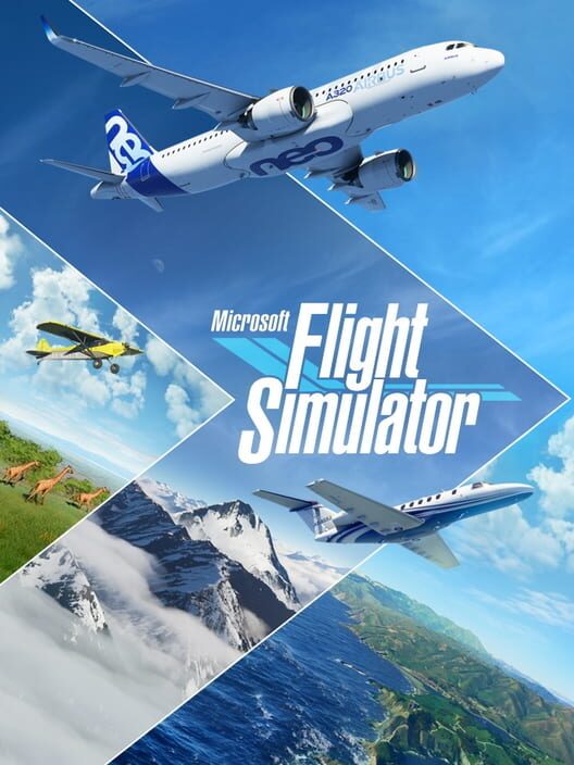 Copertina del videogioco Microsoft Flight Simulator
