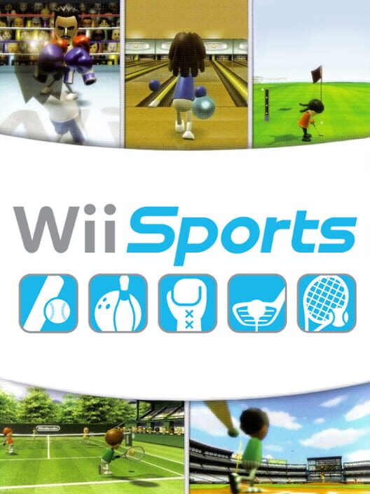 Copertina ufficiale del videogioco Wii Sports