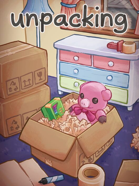 Copertina del videogioco Unpacking