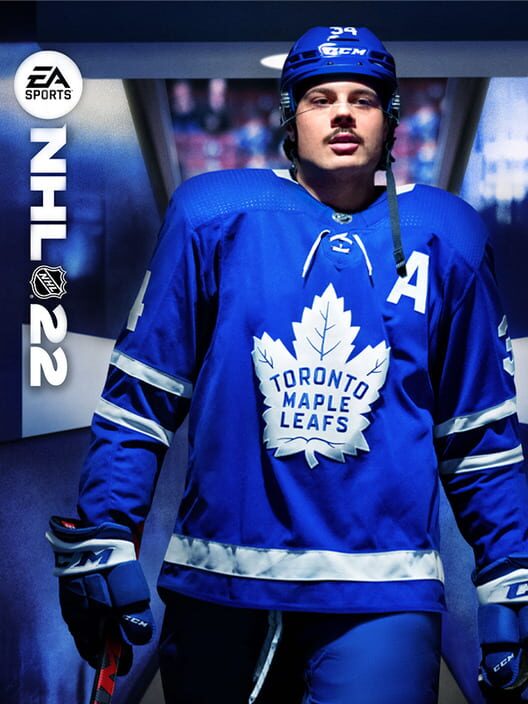 Copertina ufficiale del videogioco NHL 22