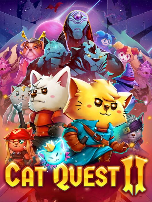 Copertina ufficiale del videogioco Cat Quest II