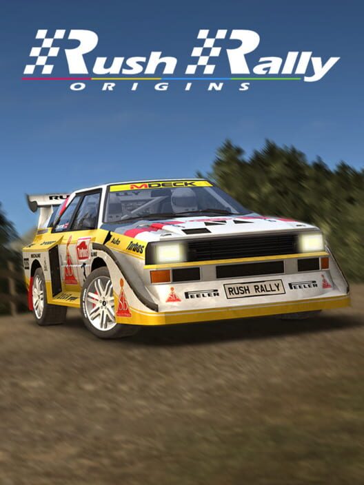 Copertina ufficiale del videogioco Rush Rally Origins