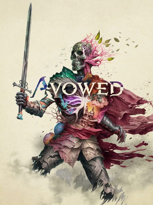 Copertina ufficiale del videogioco Avowed.