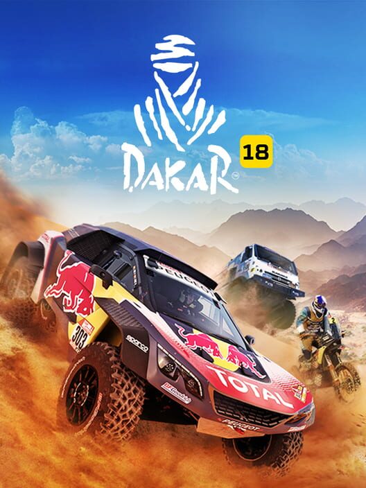 Copertina ufficiale del videogioco Dakar 18