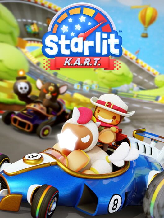 Copertina ufficiale del videogioco Starlit Kart Racing