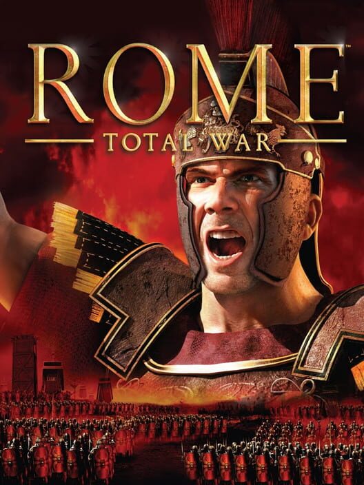 Immagine ufficiale di copertina del videogioco Rome: Total War.