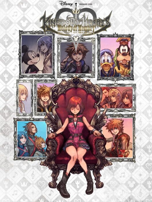 Copertina ufficiale del videogioco Kingdom Hearts: Melody of Memory