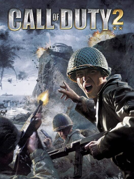 Copertina ufficiale del videogioco Call of Duty 2