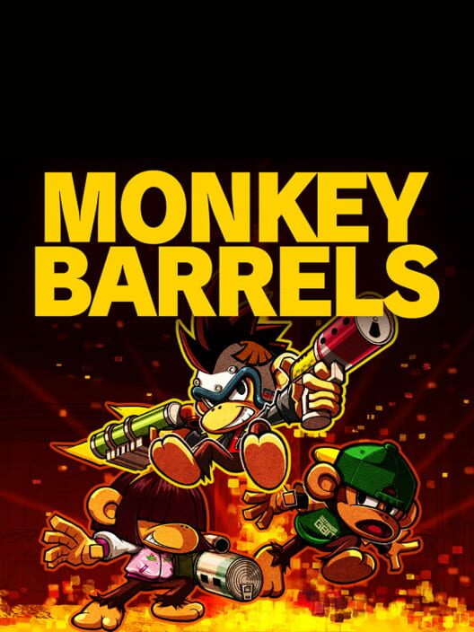 Copertina del videogioco Monkey Barrels.