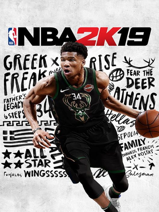 Copertina del videogioco NBA 2K19