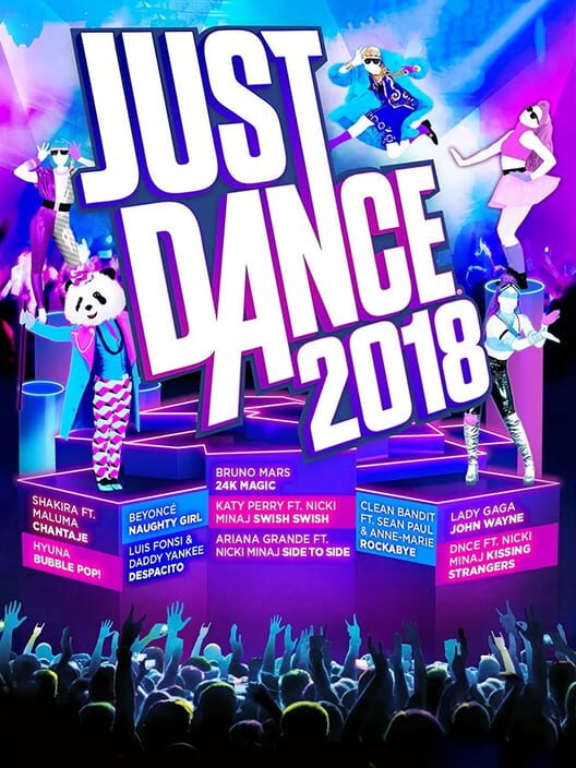 Copertina del videogioco Just Dance 2018